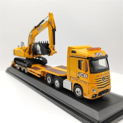 Supercar Maßstab 1:76, Druckguss-Legierung, Bagger Und JCB-Auflieger, Spielzeugautos, Modellgeschenke, Display Kraftfahrzeuge von XIYUEYING