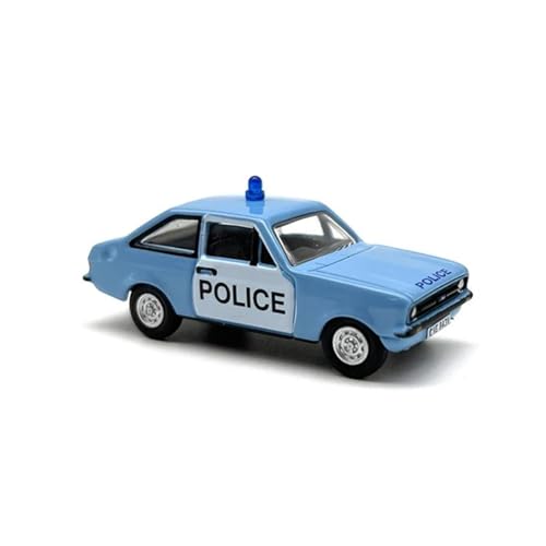 Supercar Maßstab 1:76, Druckguss-Legierung Mk2 Polizei-Oldtimer-Modell, Klassisches Nostalgie-Spielzeug Kraftfahrzeuge von XIYUEYING