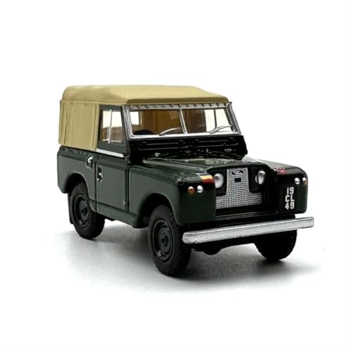 Supercar Maßstab 1:76 Diecast Alloy Land Rover II Militär Geländewagen 1948 Spielzeug Automodell Geschenk Kraftfahrzeuge von XIYUEYING