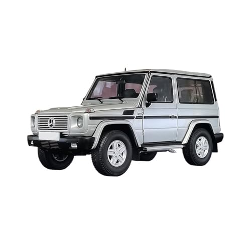 XIYUEYING Kleine Automodelle 1/18 G500 Kurze Achse Simulation Legierung Automodell Metall Sammlung Geschenke Miniaturmodelle(Silver) von XIYUEYING