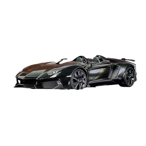 XIYUEYING Kleine Automodelle 1/18 Orchid Simulation Legierung Auto Modell Sammlung Geschenk Druckguss Auto Miniaturmodelle(Black) von XIYUEYING