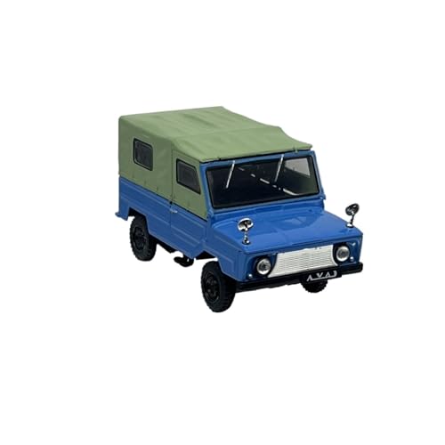 XIYUEYING Kleine Automodelle 1/43 Sowjetisches Blaues Legierungs-Buggy-Modell, Miniatur-Druckguss-Sammlung, Automodell, Geschenk Miniaturmodelle von XIYUEYING