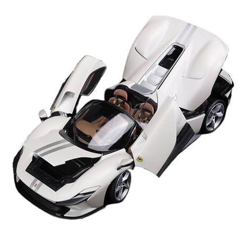 XIYUEYING Kleine Automodelle 1:18 SP3 Automodell Simulation Legierung Sammlung Automodell Ornamente Erwachsene Geschenke Miniaturmodelle(White) von XIYUEYING