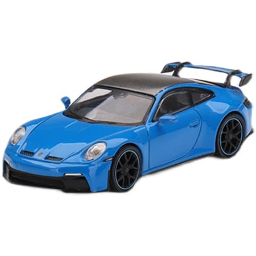 XIYUEYING Kleine Automodelle 1:64 911 992 Blaues Legierungsautomodell Für Erwachsene, Hobbysammlung, Ornamente, Statisches Spielzeugauto, Geschenke Miniaturmodelle von XIYUEYING