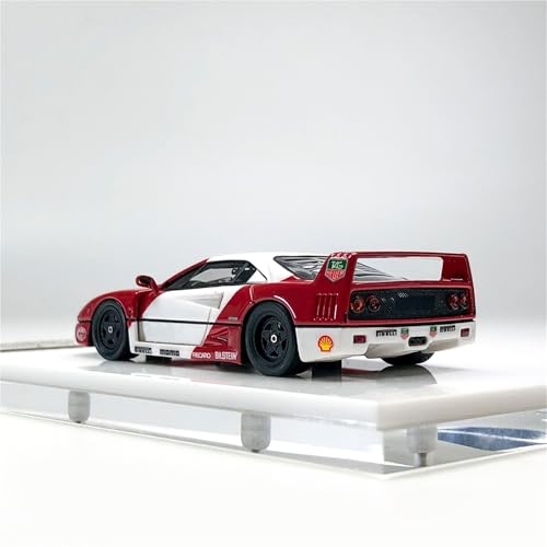 XIYUEYING Kleine Automodelle 1:64 F40 Red Supercar Resin Collection Automodell Ornament Geschenk Miniaturmodelle(Multi-Colored) von XIYUEYING