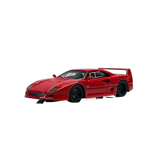 XIYUEYING Kleine Automodelle 1:64 F40 Red Supercar Resin Collection Automodell Ornament Geschenk Miniaturmodelle(Red) von XIYUEYING