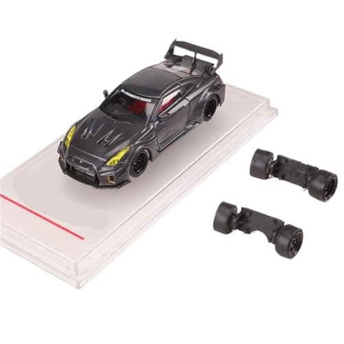 XIYUEYING Kleine Automodelle 1:64 Modifizierte Nachbildung, Legierung, Rosafarbenes Automodell, Sammlung, Geschenk Für Erwachsene, Kleines Spielzeugauto Miniaturmodelle(Gray) von XIYUEYING