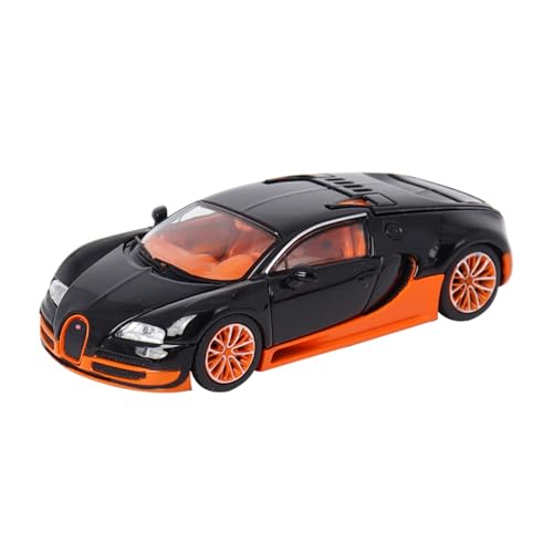 XIYUEYING Kleine Automodelle 1:64 Modifizierte Simulation, Schwarze Legierung, Automodell, Spielzeug, Metallauto, Sammlung, Geschenk Für Erwachsene, Hobby Miniaturmodelle(Black) von XIYUEYING