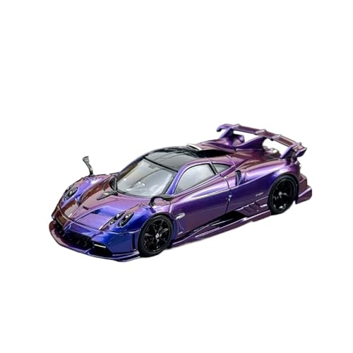 XIYUEYING Kleine Automodelle 1:64 Supercar Legierung Auto Modell Sammlung Erwachsene Hobby Geschenk Miniatur Spielzeug Auto Modell Miniaturmodelle(Purple) von XIYUEYING