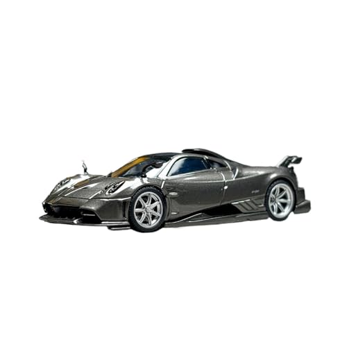 XIYUEYING Kleine Automodelle 1:64 Supercar Legierung Auto Modell Sammlung Erwachsene Hobby Geschenk Miniatur Spielzeug Auto Modell Miniaturmodelle(Silver) von XIYUEYING