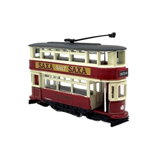 XIYUEYING Kleine Automodelle London – Straßenbahn-Bus-Legierung, Automodell, Simulationskollektion, Ornament, 1:148, Kleiner Maßstab Miniaturmodelle von XIYUEYING