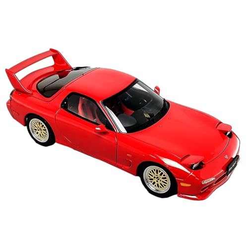 XIYUEYING Kleine Automodelle Simulationslegierungsautomodell 1:18 Modell AA-Automodellsammlung Miniaturmodelle(Red) von XIYUEYING