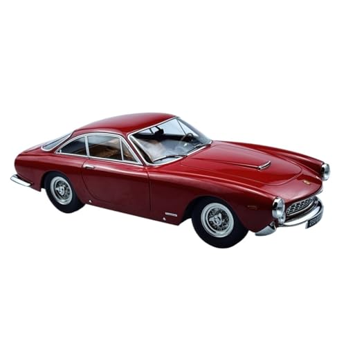 XIYUEYING Maßstabsgetreues Modell 1/18 Für Ferrari 250 GT Lusso 1962 Rotes Automodell, Hobby Für Erwachsene, Kinderspielzeug, Geschenke Für Jugendliche Miniaturmodelle von XIYUEYING