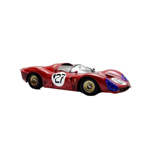 XIYUEYING Maßstabsgetreues Modell 1/18 Für Ferrari 330 P3 27# Legierung Automodell Erwachsene Hobby Kinderspielzeug Geschenke Für Junge Leute Miniaturmodelle von XIYUEYING