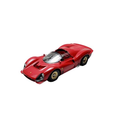 XIYUEYING Maßstabsgetreues Modell 1/18 Für Ferrari 330 P3 4.0L V12 2-türiges Rotes Coupé, Hobby Für Erwachsene, Kinderspielzeug, Geschenke Für Junge Leute Miniaturmodelle von XIYUEYING