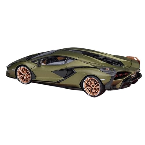 XIYUEYING Maßstabsgetreues Modell 1/18 Für Lamborghini Sian Sportwagen-Modellbausatz Geschenk Für Erwachsene Sammlung Kinderspielzeug Geschenk Miniaturmodelle von XIYUEYING