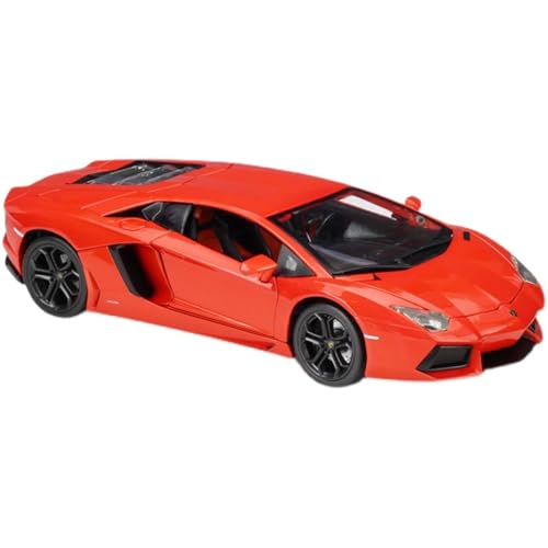 XIYUEYING Maßstabsgetreues Modell 1/18 Lamborghini Evontado LP700 Automodellbausatz, Geschenksammlung Für Erwachsene, Kinderspielzeuggeschenk Miniaturmodelle von XIYUEYING