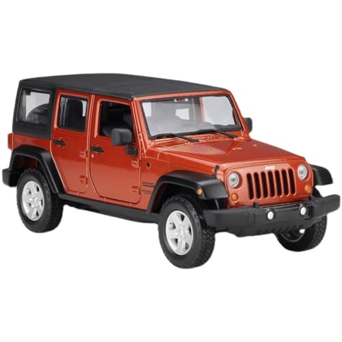 XIYUEYING Maßstabsgetreues Modell 1/24 Wrangler Buggy Legierung Auto Modellbausatz Hobbysammlung Für Erwachsene Kinder Spielzeugauto Geschenk Maßstabmodell Miniaturmodelle von XIYUEYING