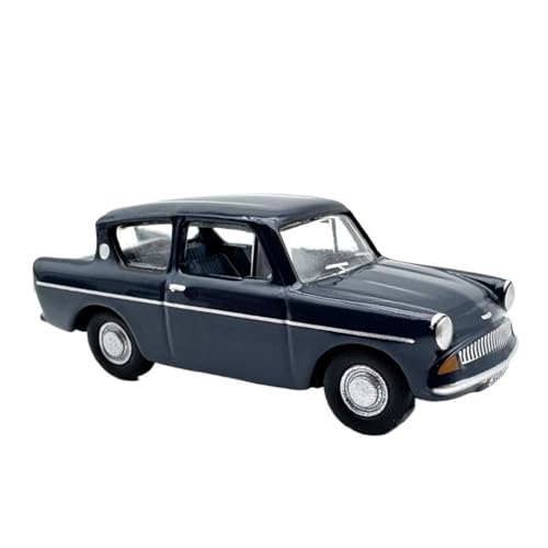 XIYUEYING Maßstabsgetreues Modell 1/87 Für Anglia Old Retro Car Model Kit Alloy Toy Car Simulation Collection Ornamente Miniaturmodelle von XIYUEYING