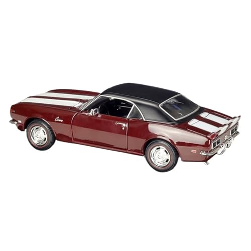 XIYUEYING Maßstabsgetreues Modell 1:18 Für Chevrolet 1968 Camaro Z28 Legierung Auto Modell Kit Erwachsene Hobby Sammlung Kinder Spielzeug Auto Geschenk Miniaturmodelle von XIYUEYING