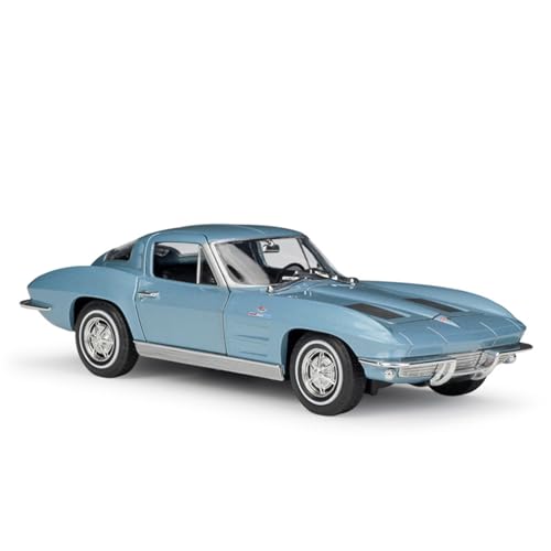 XIYUEYING Maßstabsgetreues Modell 1:24 Für Chevrolet 1963 Corvette Auto Modell Kit Erwachsene Geschenk Sammlung Kinder Spielzeug Geschenk Ornament Miniaturmodelle von XIYUEYING