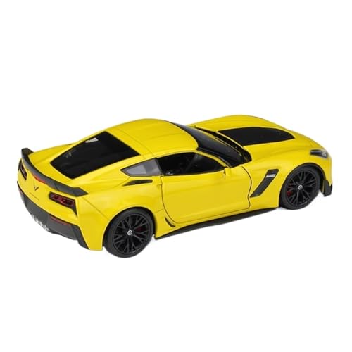 XIYUEYING Maßstabsgetreues Modell 1:24 Für Chevrolet Corvette Z06 Legierung Auto Modell Kit Erwachsene Hobby Sammlung Kinder Spielzeug Auto Geschenk Miniaturmodelle von XIYUEYING