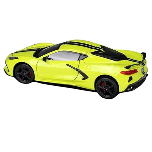 XIYUEYING Maßstabsgetreues Modell 1:24 Für Corvette 2020 Stingray Coupe Legierung Auto Modell Kit Erwachsene Hobby Sammlung Kinder Spielzeug Auto Miniaturmodelle von XIYUEYING