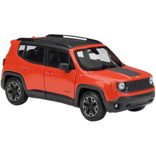 XIYUEYING Maßstabsgetreues Modell 1:24 Für Jeep Liberty Renegade SUV Modellbausatz Geschenk Für Erwachsene Sammlung Kinder Spielzeug Geschenk Ornament Miniaturmodelle von XIYUEYING