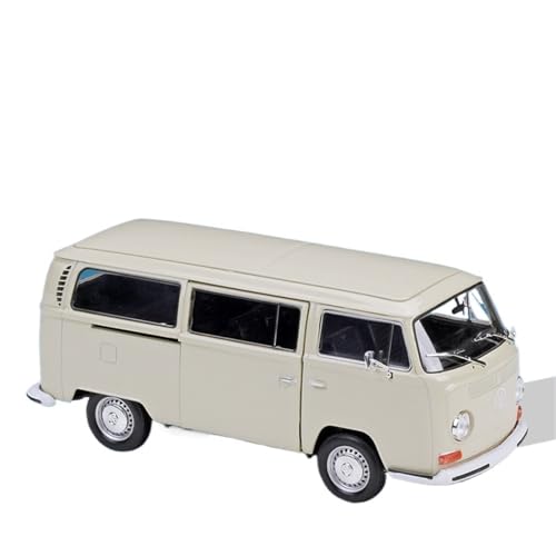 XIYUEYING Maßstabsgetreues Modell 1:24 Für Volkswagen 1972 T2 Bus Bus Van Auto Modell Kit Erwachsene Geschenk Sammlung Kinder Spielzeug Maßstab Fahrzeug Miniaturmodelle von XIYUEYING