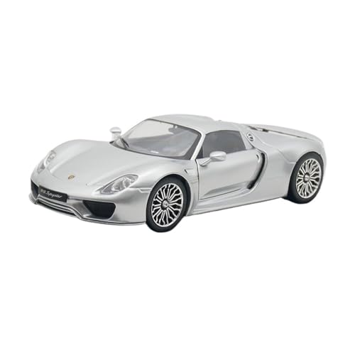 XIYUEYING Maßstabsgetreues Modell 1:24 für Porsche Spyder Coupé Legierung Automodelle Spielzeug Sammlerstücke Dekorationsobjekte Geeignet als Geschenke Miniaturmodelle von XIYUEYING