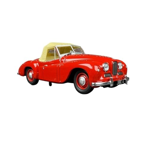 XIYUEYING Maßstabsgetreues Modell 1:43 Für Bradford Jowett Sportwagen 1950 Rote Car Model Kit Alloy Erwachsene Hobby Geschenksammlung Spielzeug Spielzeug Miniaturmodelle von XIYUEYING