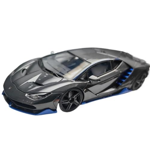 XIYUEYING Maßstabsgetreues Modell 1:43 Für Lamborghini LP770 Carbon Black Resin Automodell Statische Dekoration Geeignet Für Die Sammlung Miniaturmodelle von XIYUEYING