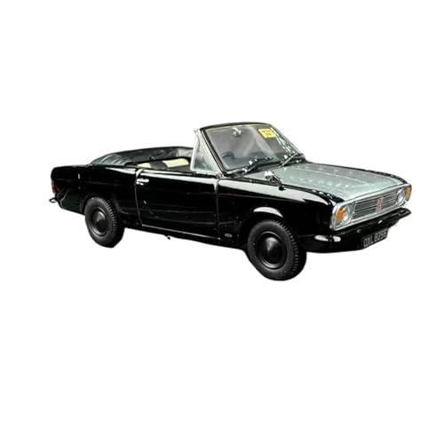 XIYUEYING Maßstabsgetreues Modell 1:43 Für MKII Cabrio 1962 Black Car Model Kit Alloy Erwachsene Hobby -Geschenksammlung Spielzeug Alter Retro Miniaturmodelle von XIYUEYING