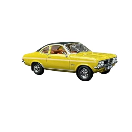 XIYUEYING Maßstabsgetreues Modell 1:43 Für Vauxhall Sportsl Bright Yellow Car Model Kit Legierung Erwachsener Hobby Geschenkkollektierbares Spielzeug Miniaturmodelle von XIYUEYING