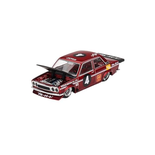 XIYUEYING Maßstabsgetreues Modell 1:64 Für GT Open Front Gaidat Tsan 510 Straße Auto Legierung Auto Modell Kit Hobby Spielzeug Auto Geschenk Miniaturmodelle von XIYUEYING