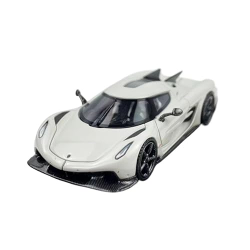 XIYUEYING Maßstabsgetreues Modell 1:64 Für Koenigsegg Jesko Battle Grey Resin Automodell Statische Dekoration Geeignet Für Die Sammlung Miniaturmodelle von XIYUEYING