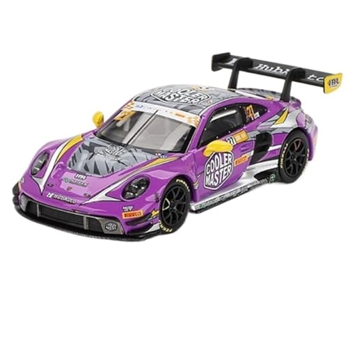 XIYUEYING Maßstabsgetreues Modell 1:64 Für Porsche 911 GT3 FIA GT Cup, Auto Aus Legierung, Statische Dekoration, Geeignet Als Geschenk Für Modellsammler. Miniaturmodelle von XIYUEYING