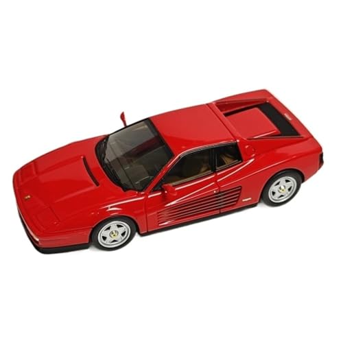 XIYUEYING Maßstabsgetreues Modell 1:64 Für Puma Testarossa Rot Harz Auto Modell Statische Dekoration Geeignet Als Geschenk Für Kinder Miniaturmodelle von XIYUEYING