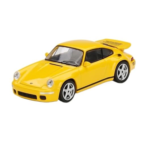 XIYUEYING Maßstabsgetreues Modell 1:64 Für RUF CTR Simulation Legierung Automodell Statische Dekoration Geeignet Als Geschenk Für Kinder Miniaturmodelle von XIYUEYING