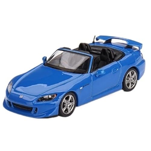 XIYUEYING Maßstabsgetreues Modell 1:64 für Honda S2000 AP2 Typ Replik Legierung Automodell Statische Dekoration Für Sammlung Verwendet Für Geschenke Miniaturmodelle von XIYUEYING