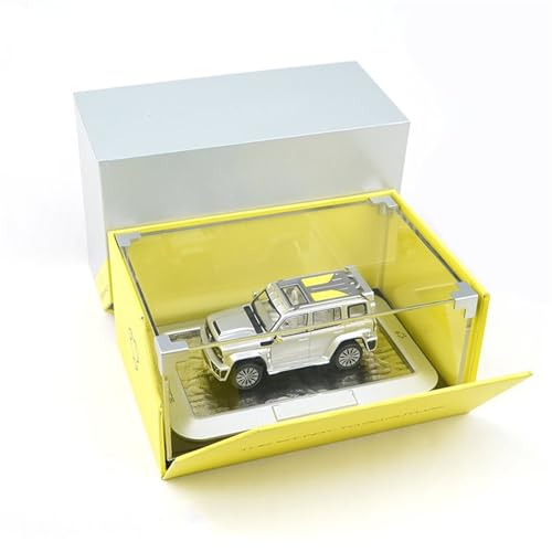 XIYUEYING Miniatur-Automodelle 1/43 Legierungsauto-Modell, Spielzeugauto, Silberne Druckguss-Autosammlung Spielzeugauto aus Metall von XIYUEYING