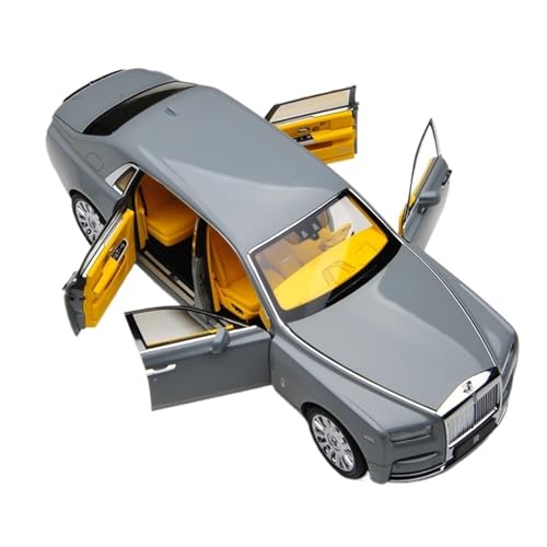 XIYUEYING Miniatur-Automodelle 1:18 Simulations-Legierungsauto-Modellsammlung, Vollständig Offenes Druckguss-Automodell Spielzeugauto aus Metall(Gray) von XIYUEYING