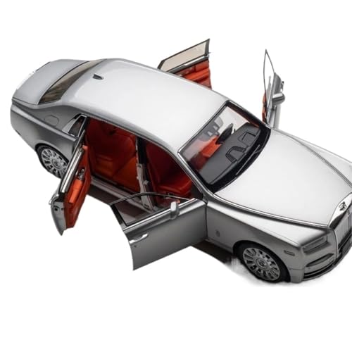 XIYUEYING Miniatur-Automodelle 1:18 Simulations-Legierungsauto-Modellsammlung, Vollständig Offenes Druckguss-Automodell Spielzeugauto aus Metall(Silver) von XIYUEYING