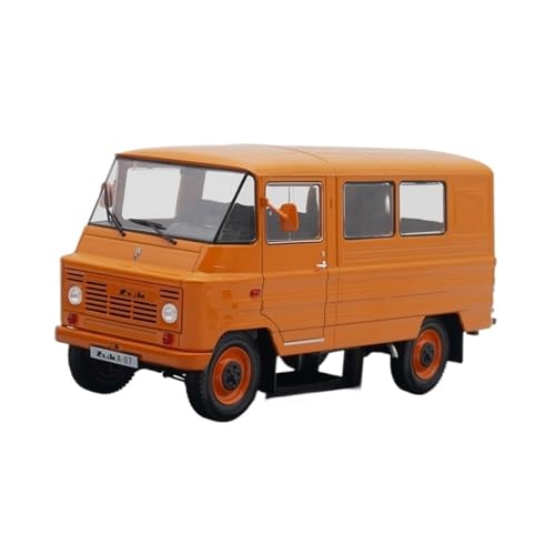 XIYUEYING Miniatur-Automodelle 1:24 1990 Polnischer Van Der Sowjetunion, Legierungsautomodell, Statische Autosammlung Spielzeugauto aus Metall von XIYUEYING