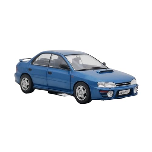 XIYUEYING Miniatur-Automodelle 1:24 Tag 1996 Subaru Impreza Rallye-Automodell, Statische Autosammlung Spielzeugauto aus Metall von XIYUEYING