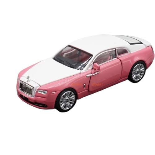 XIYUEYING Miniatur-Automodelle 1:64 Legierungsmodell, Vollständig Geöffnetes, Zugehöriges Statisches Miniaturauto Aus Druckguss Spielzeugauto aus Metall(Pink) von XIYUEYING