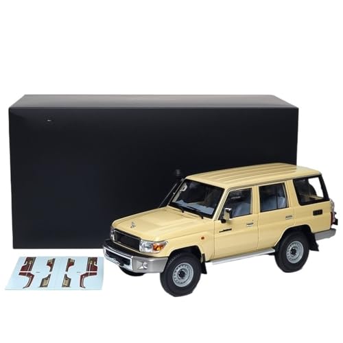 XIYUEYING Miniatur-Automodelle Automodell 1/18 Volllegierungsautomodell Beigefarbenes Druckgussautomodell Spielzeugauto aus Metall von XIYUEYING