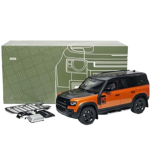 XIYUEYING Miniatur-Automodelle Neues Modell 1:182020 Legierungsvollautomodell Orange/Schwarz Spielzeugauto aus Metall von XIYUEYING