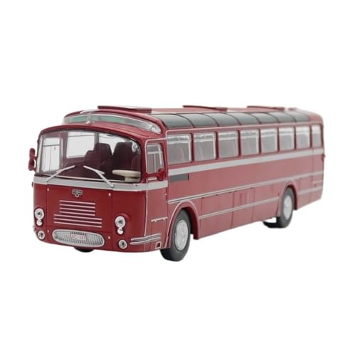 XIYUEYING Supercar 1:43 1958 Coach Belgian Bus Sammelspielzeugauto Sammelspielzeug Statisches Ausstellungsmodell Kraftfahrzeuge von XIYUEYING