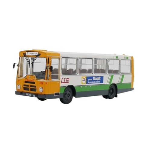 XIYUEYING Supercar 1:43 Coach Spanischer Bus, Legierungsautomodell, Spielzeuglegierung, Statisches Ausstellungssammlungsmodell Kraftfahrzeuge von XIYUEYING